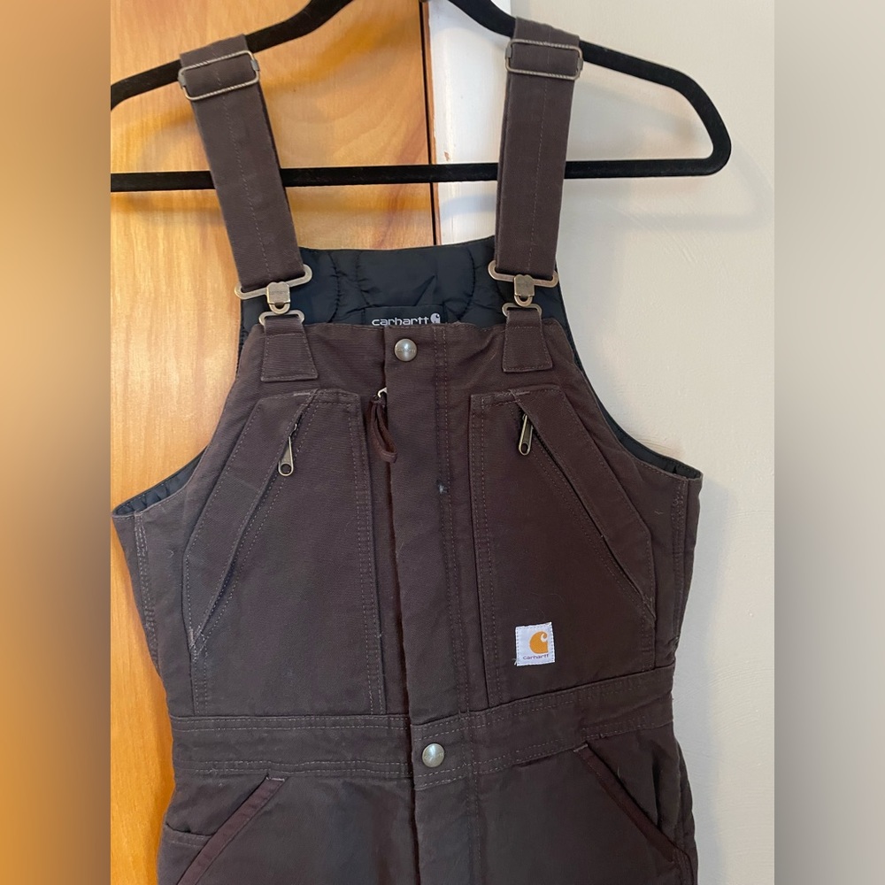 NWT Carhartt Insulated Bib Overalls Size S